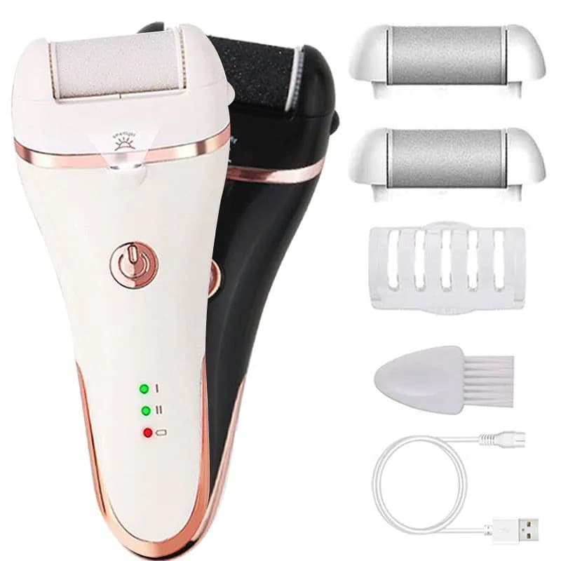 image-Charged Electric Foot File for Heels Grinding Pedicure Tools