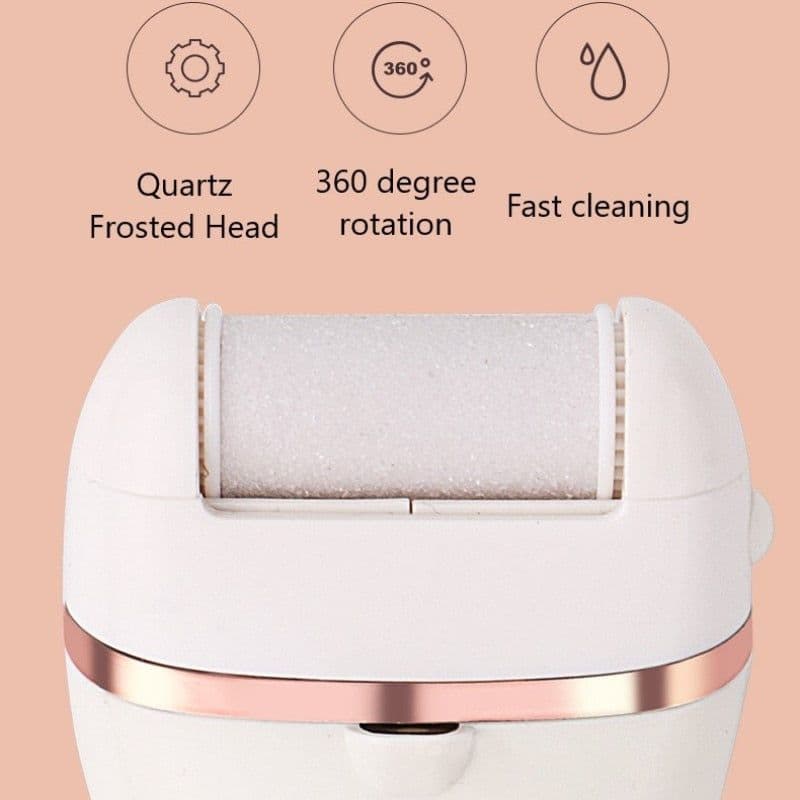 image-Charged Electric Foot File for Heels Grinding Pedicure Tools