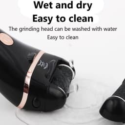 image-Charged Electric Foot File for Heels Grinding Pedicure Tools