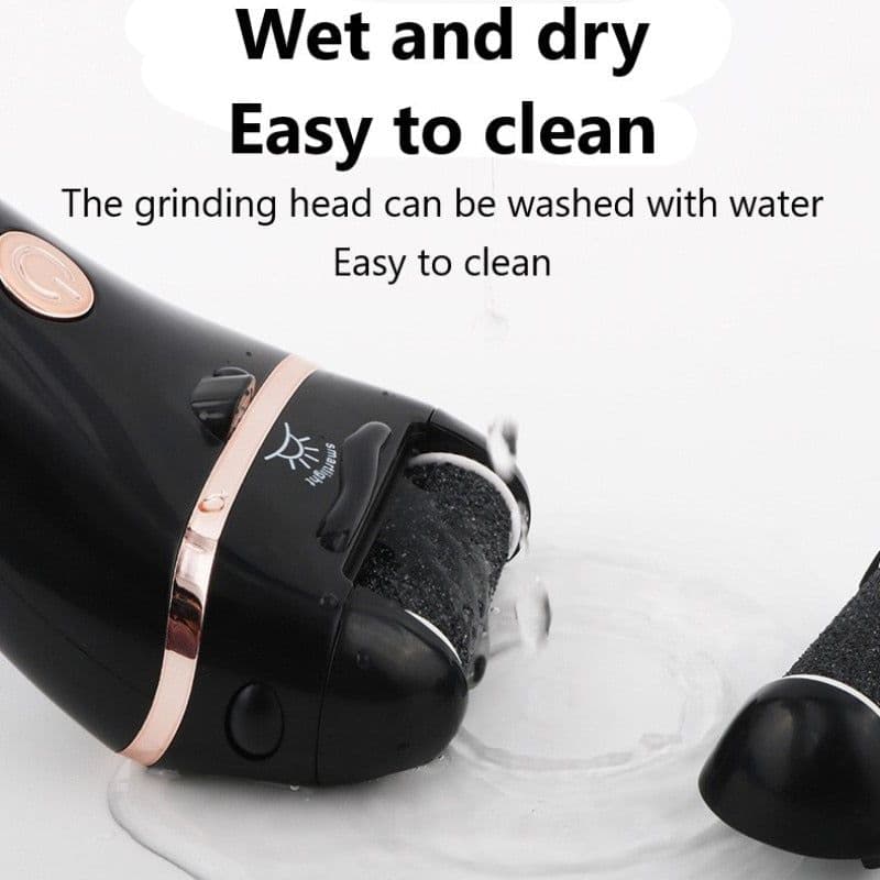 image-Charged Electric Foot File for Heels Grinding Pedicure Tools