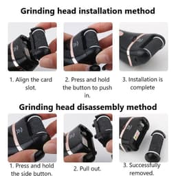 image-Charged Electric Foot File for Heels Grinding Pedicure Tools