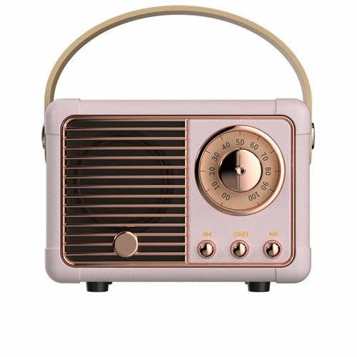 image-Diy Retro Mini Portable Card Speaker