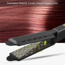 image-Professional Hair Straightener Wet Dry Straight Plate Flat Iron Fast