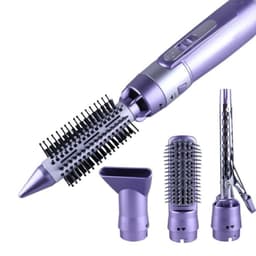 image-Multifunctional Hair Comb Portable Roll Straight Dual-used Hot Air