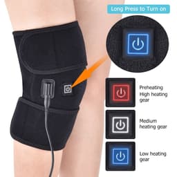 image-Heating Knee Pads Knee Brace Support Pads Thermal Heat Therapy Wrap