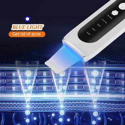 image-Ultrasonic Skin Scrubber EMS Microcurrent Face Lifting