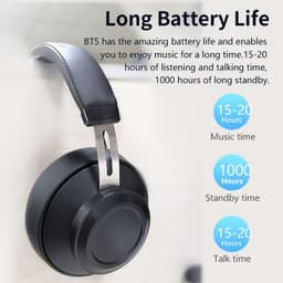 image-Wireless Music Stereo Bluetooth Headset