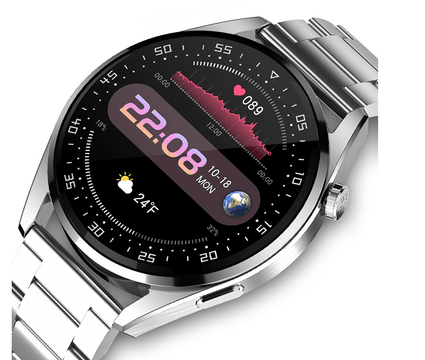 image-Bluetooth Call Music Heart Rate Information Push Watch