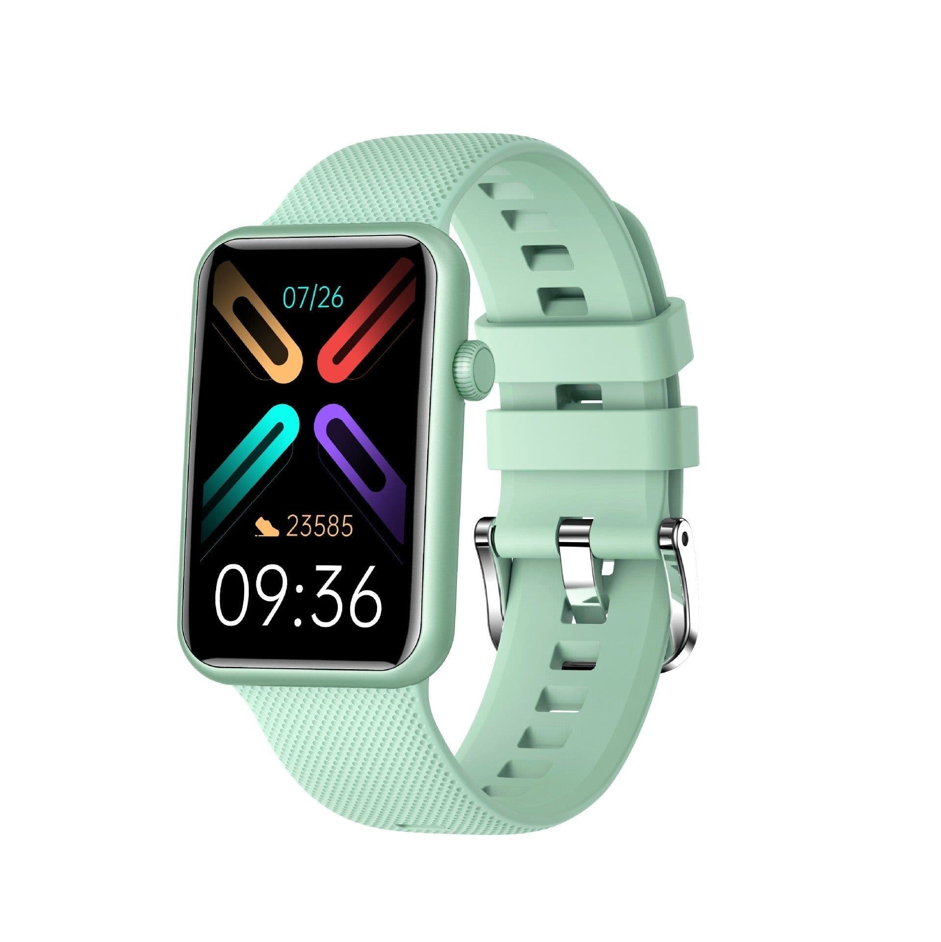 image-Smart Watch Aluminum Alloy Bluetooth Call Body Temperature