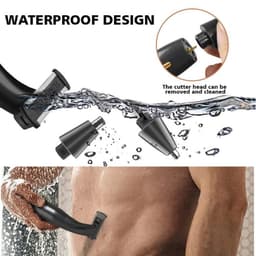 image-Hair Removal Intimate Area Haircut Clipper for The Groin Epilator