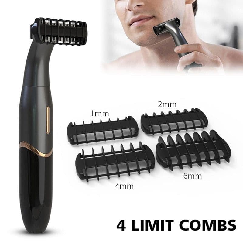 image-Hair Removal Intimate Area Haircut Clipper for The Groin Epilator