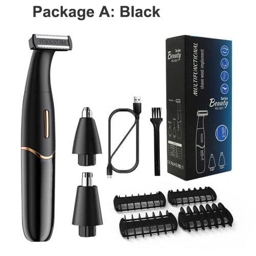 image-Hair Removal Intimate Area Haircut Clipper for The Groin Epilator