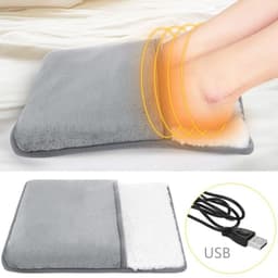 image-Warm Slippers Feet Warm Slippers Heating Glove USB Electric Heating