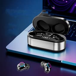 image-Wireless Bluetooth Headset Metal Shell