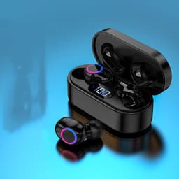 image-Wireless Bluetooth Headset Metal Shell