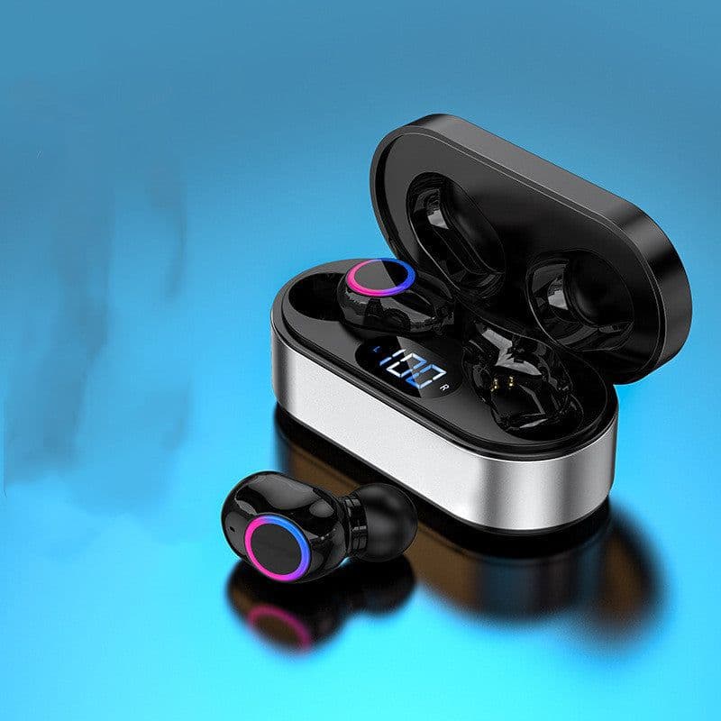 image-Wireless Bluetooth Headset Metal Shell