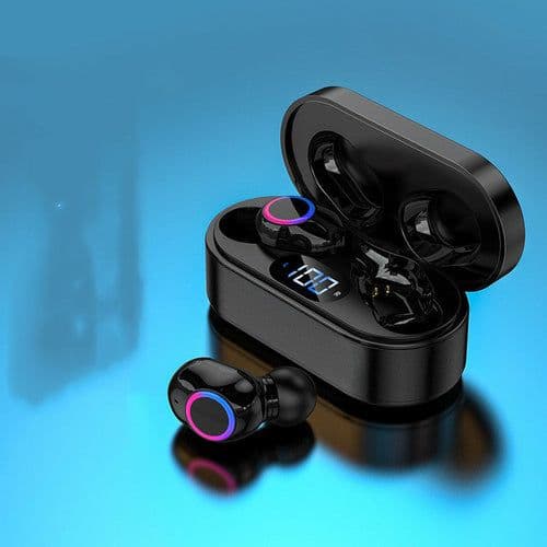image-Wireless Bluetooth Headset Metal Shell