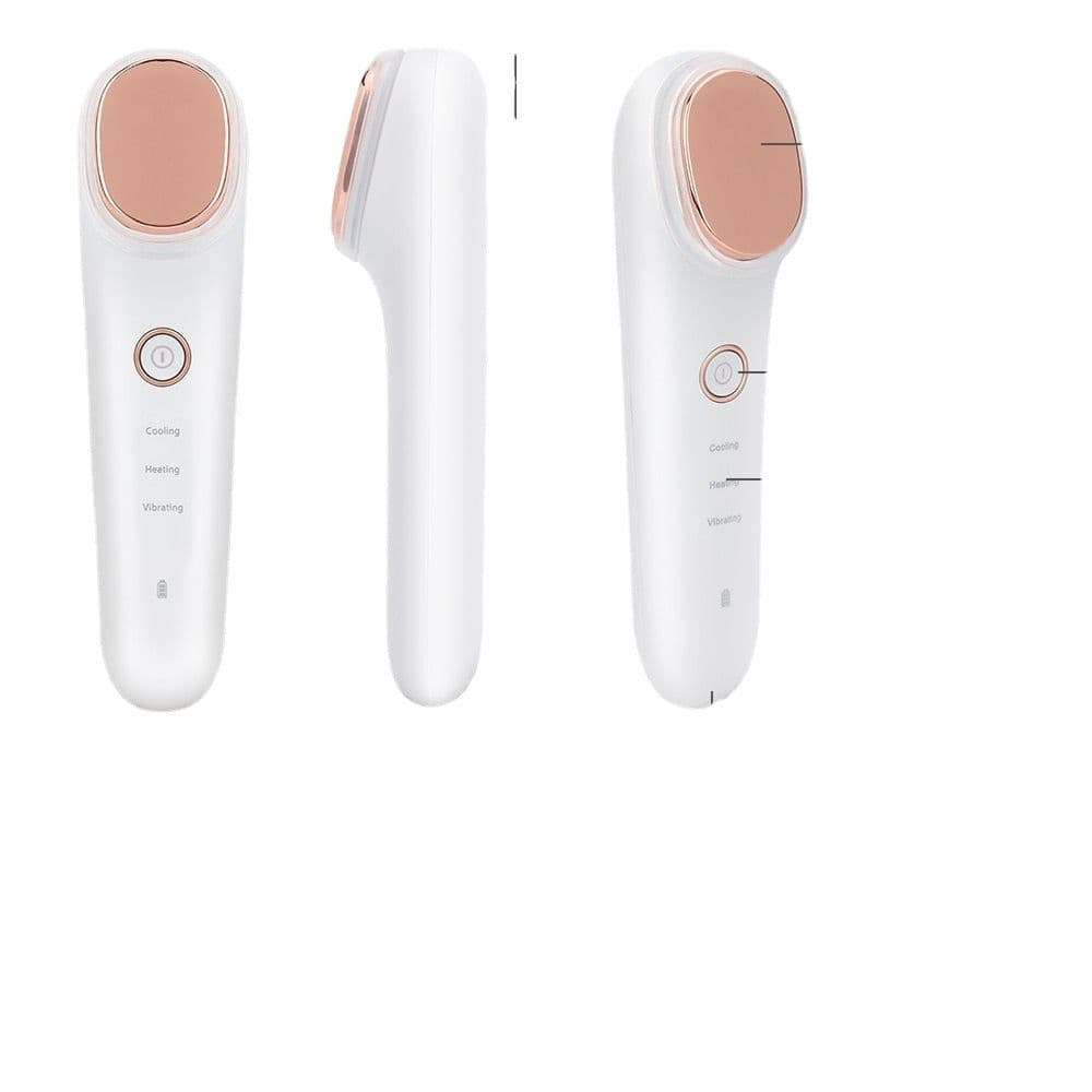 image-Hot&Cold Facial Vibration Massager Ice Skin Care Cryotherapy Calm Skin