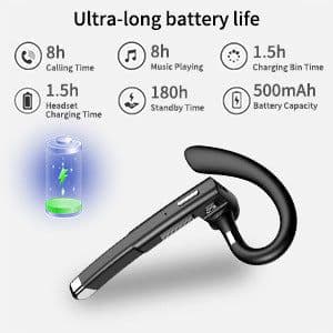 image-Wireless Bluetooth Headset ENC Call Noise Reduction