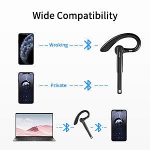 image-Wireless Bluetooth Headset ENC Call Noise Reduction