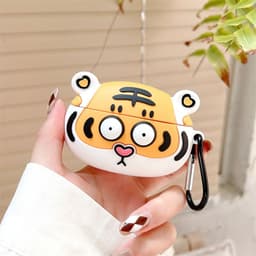 image-Tiger Wireless Earphone Cartoon Protective Case