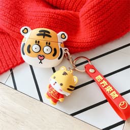 image-Tiger Wireless Earphone Cartoon Protective Case