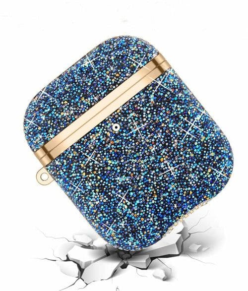 image-Soft Electroplating Fashion Star Diamond Earphone Sleeve