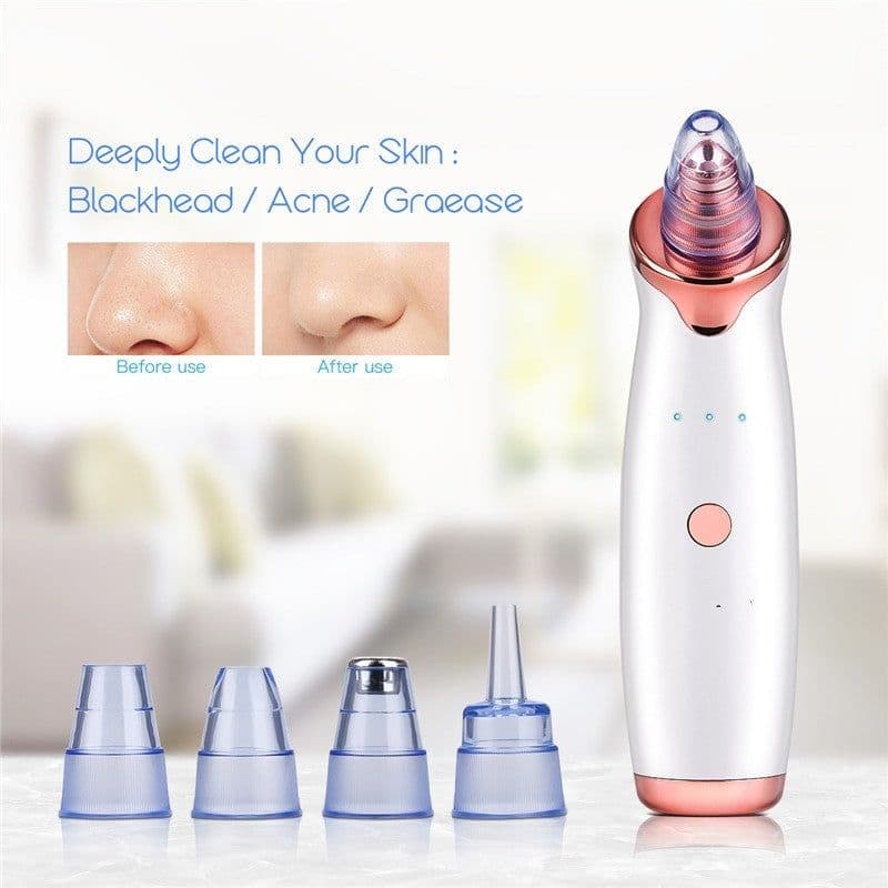 image-Vacuum Blackhead Remover Pimple Acne Removal Tool Skin Care Pore