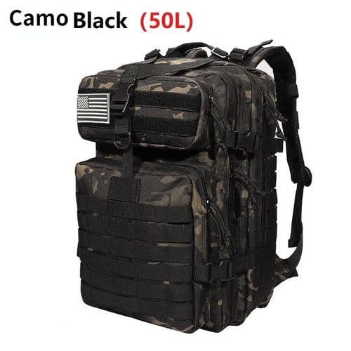 image-30L/50L 1000D Nylon Waterproof Backpack Outdoor Military Rucksacks