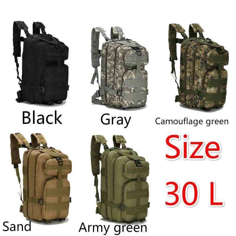 image-30L/50L 1000D Nylon Waterproof Backpack Outdoor Military Rucksacks