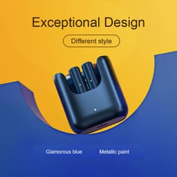 image-Wireless Bluetooth Headset Binaural Semi-in-ear Sports