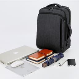 image-Backpack For Men Casual Oxford Cloth Waterproof Luxury Bagpack USB