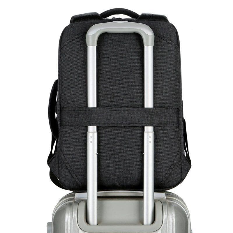 image-Backpack For Men Casual Oxford Cloth Waterproof Luxury Bagpack USB