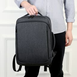 image-Backpack For Men Casual Oxford Cloth Waterproof Luxury Bagpack USB