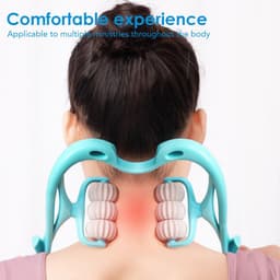image-Plastic Pressure Point Therapy Neck Relieve Hand Roller