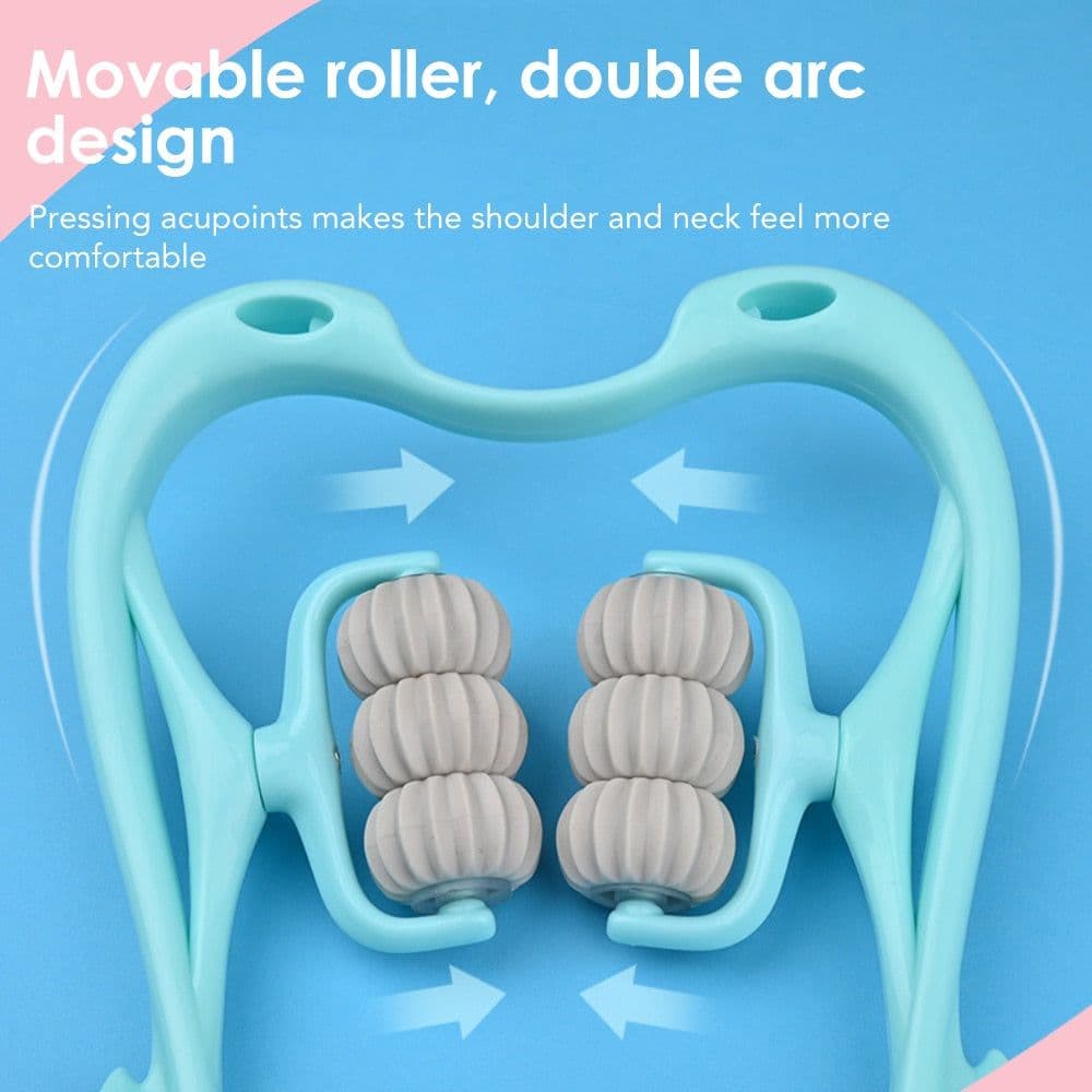 image-Plastic Pressure Point Therapy Neck Relieve Hand Roller