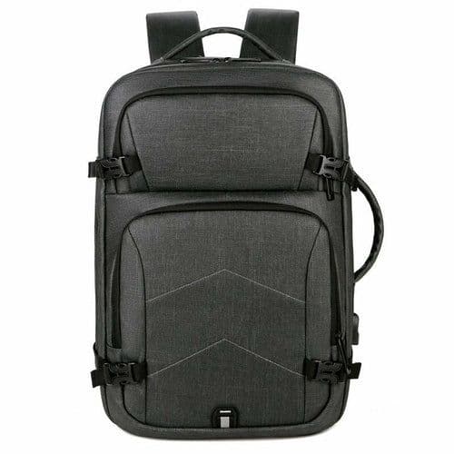 image-Mens Casual USB Charging Luxury Laptop Backpack Waterproof