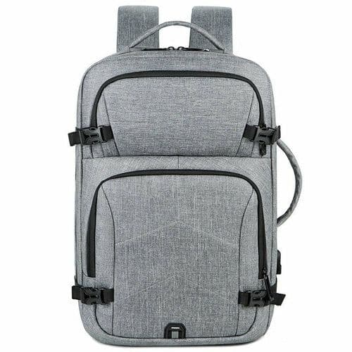 image-Mens Casual USB Charging Luxury Laptop Backpack Waterproof