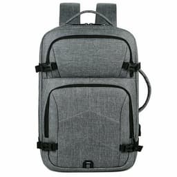 image-Mens Casual USB Charging Luxury Laptop Backpack Waterproof