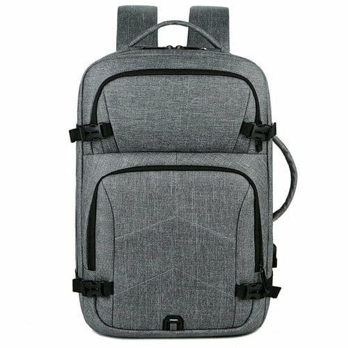 image-Mens Casual USB Charging Luxury Laptop Backpack Waterproof