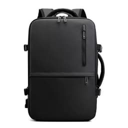 image-Man's Business Backpack High-Quality Nylon Notebook Backbag USB