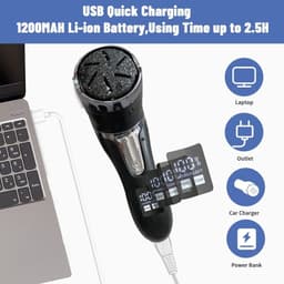 image-Rechargeable Electric Foot Rasp Electric Pedicure Foot Sander IPX7