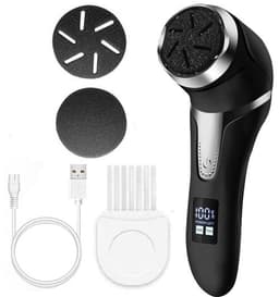 image-Rechargeable Electric Foot Rasp Electric Pedicure Foot Sander IPX7