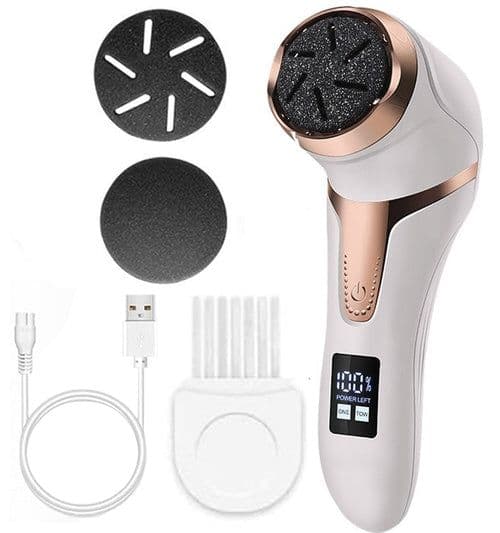 image-Rechargeable Electric Foot Rasp Electric Pedicure Foot Sander IPX7