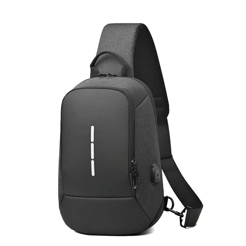 image-Business Crossbody Backpack For Men Multi-function Waterproof Bags