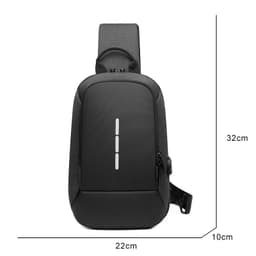 image-Business Crossbody Backpack For Men Multi-function Waterproof Bags