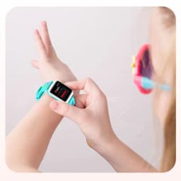 image-Kid's Smart Watch Alarm Clock Heart Rate Sleep Monitoring