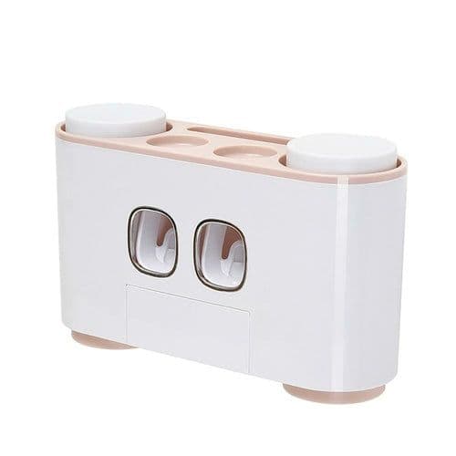 image-Wall Mounted Bathroom Automatic Toothpaste Dispenser
