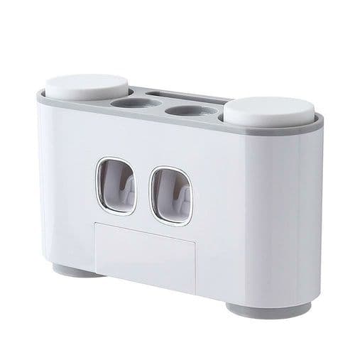 image-Wall Mounted Bathroom Automatic Toothpaste Dispenser