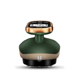 image-Electric Cupping Massage LCD Display Gua Sha Scraping EMS Body